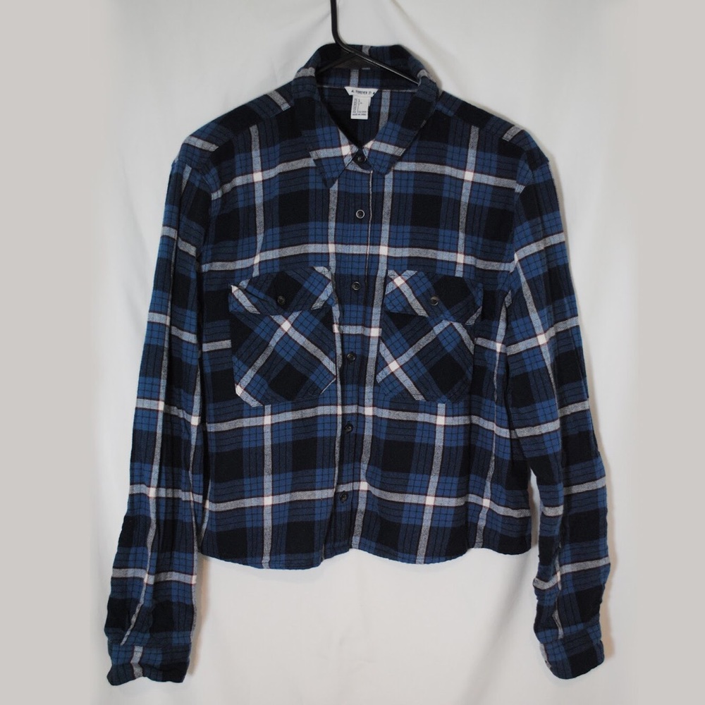 Box Flannel Shirt L